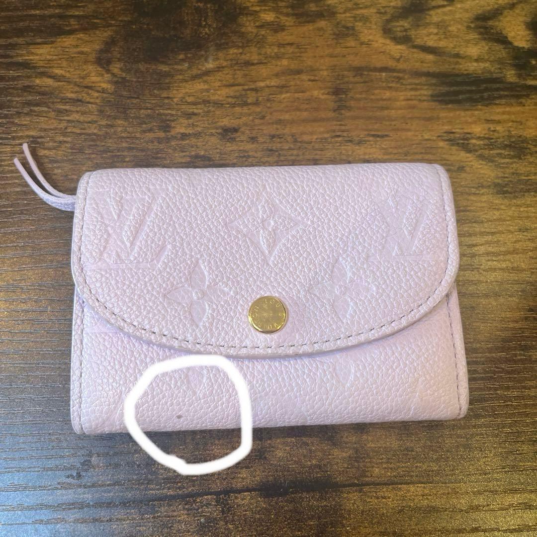 Louis Vuitton ポルトモネロザリ　ケース　財布　ICチップ