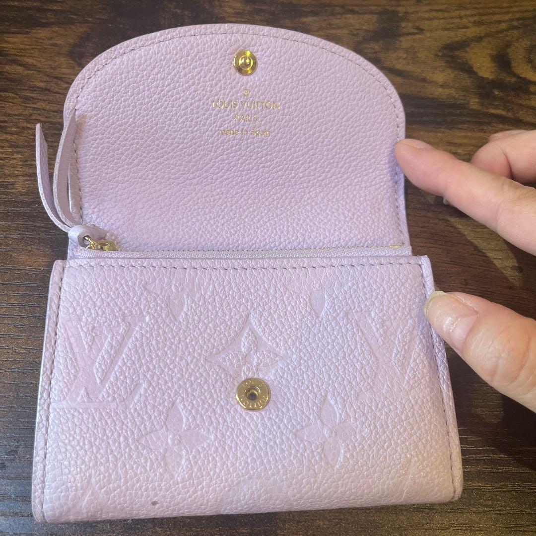 Louis Vuitton ポルトモネロザリ　ケース　財布　ICチップ