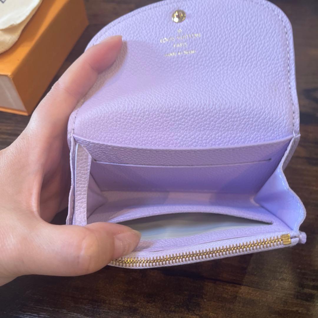 Louis Vuitton ポルトモネロザリ　ケース　財布　ICチップ