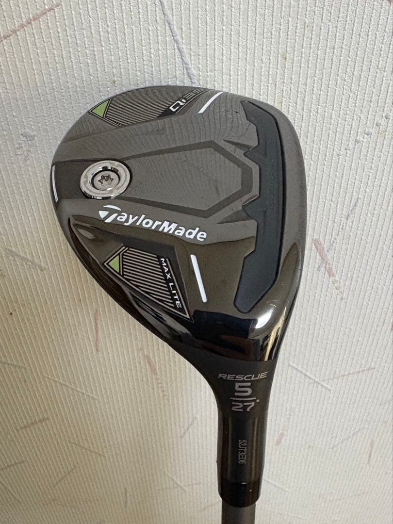 テーラーメイド Qi35 MAX LITEレスキュー5番27° フレックスSR