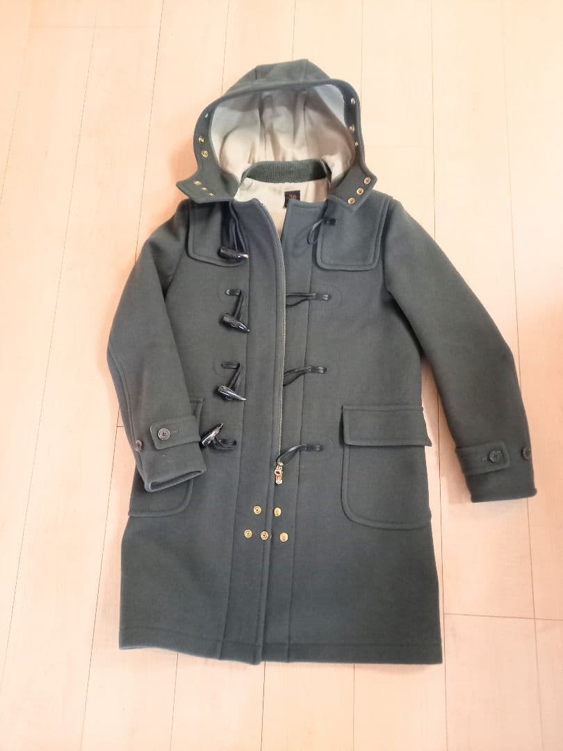値引き❗　SCYE BASICS オリーブ ダッフルコート S 日本製　美品
