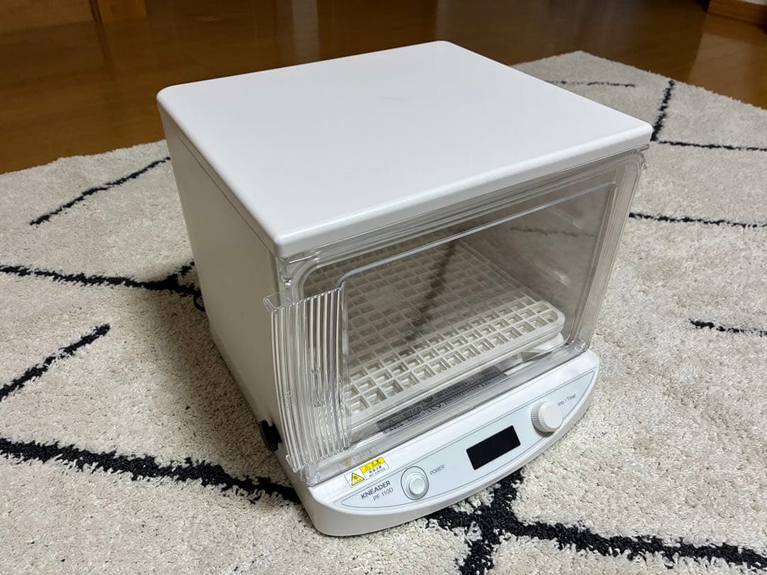 【値下げ】日本ニーダー　洗えてたためる発酵器　mini PF110D