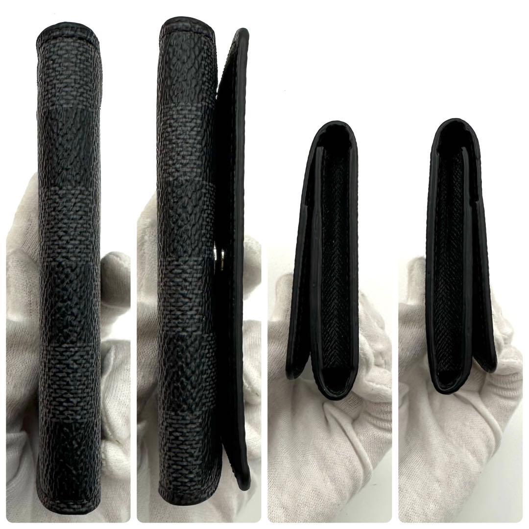 【新型/超極美品】ルイヴィトン ダミエグラフィット アンヴェロップ カード入れ