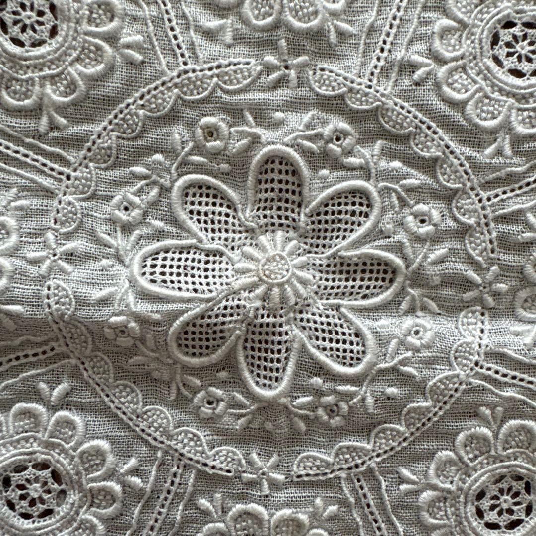 SWATOW ハンカチ　汕頭　手刺繍　鳳凰　スワトウ　花柄　ヴィンテージ