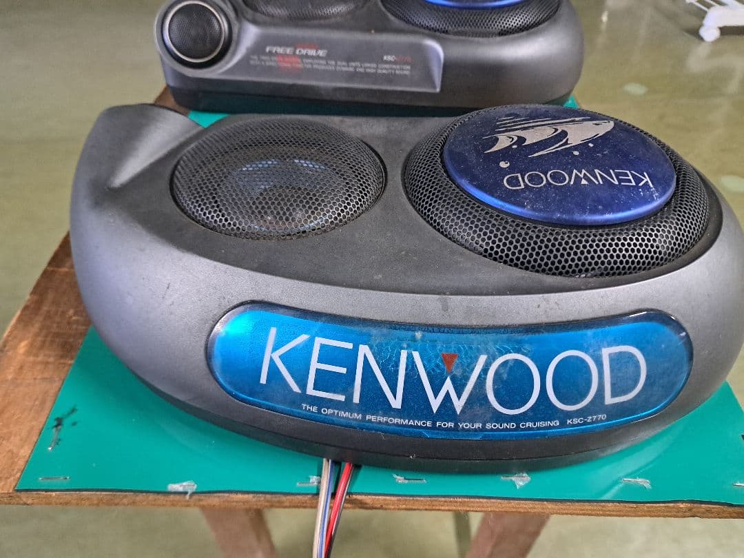 KENWOOD KSC-Z770 3WAY 据置型スピーカーシステム 動作確認済