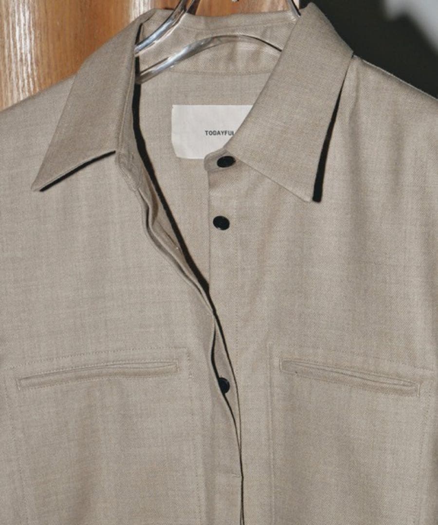 トップス Todayful Saxony Pocket Shirts