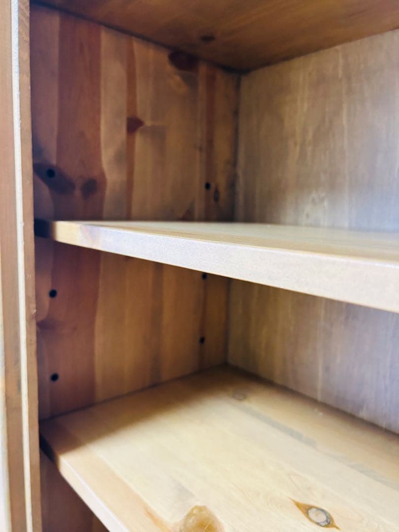 エイト　送料込み アンファン ブック キャビネット カントリー 家具