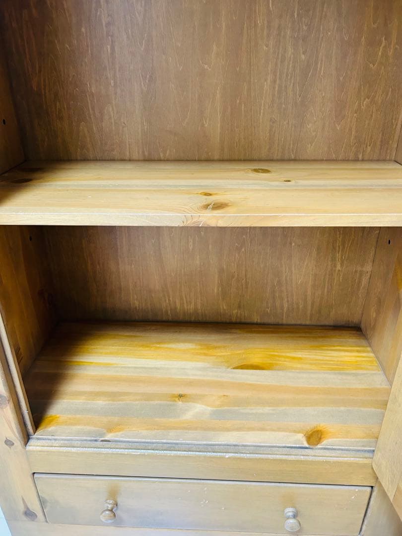 エイト　送料込み アンファン ブック キャビネット カントリー 家具