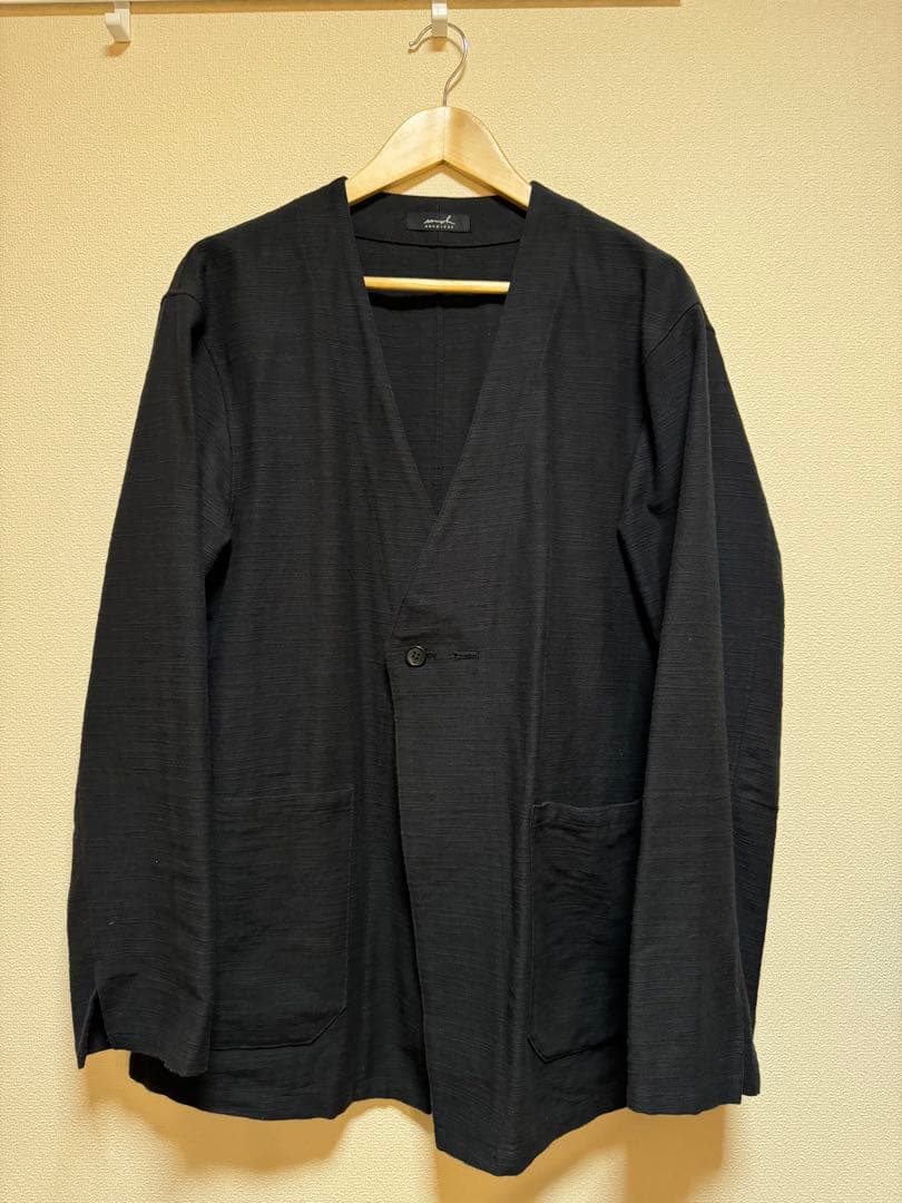 semoh　Collarless Jacket