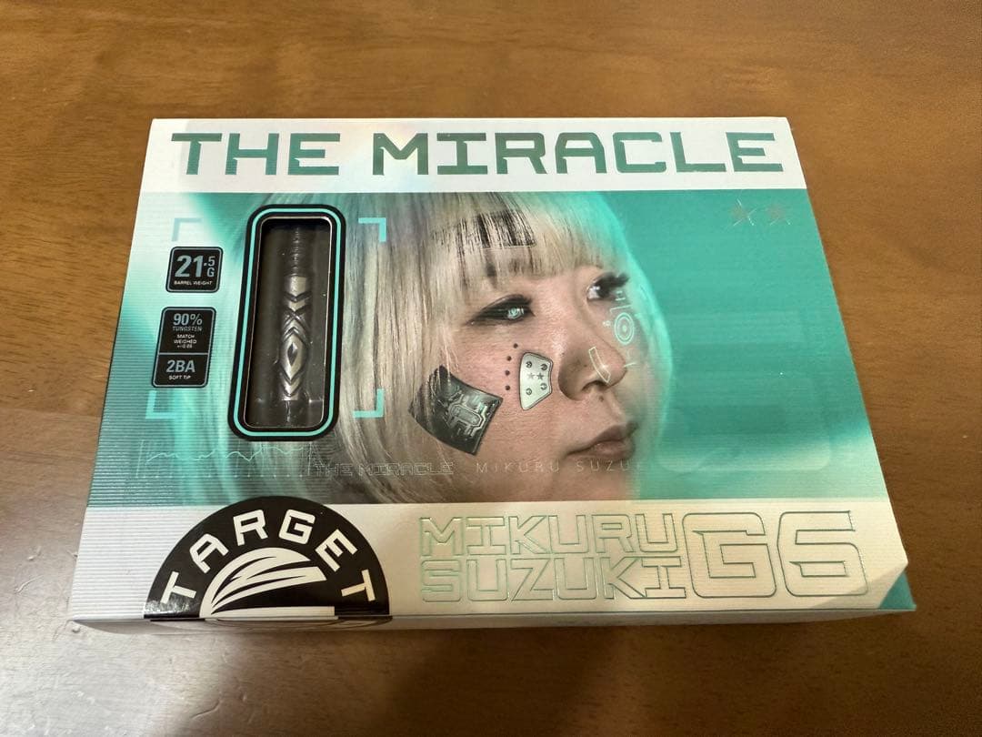THE MIRACLE G6 定価17,800円 鈴木未来 エスダーツ限定モデル