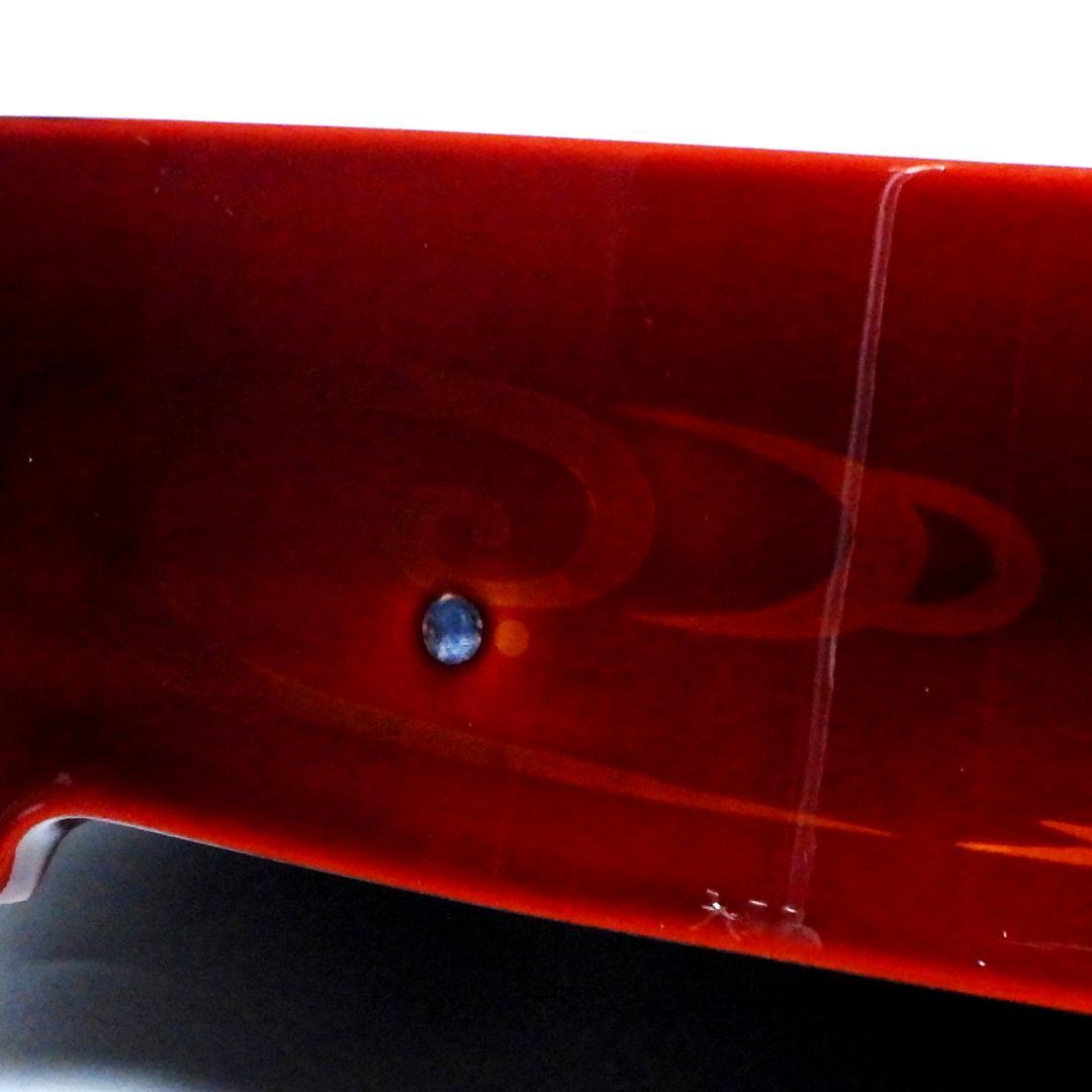 哲斎作 輪島塗 おおばち すしざら揃 溜すかし 絵変り蒔絵 共箱 共布