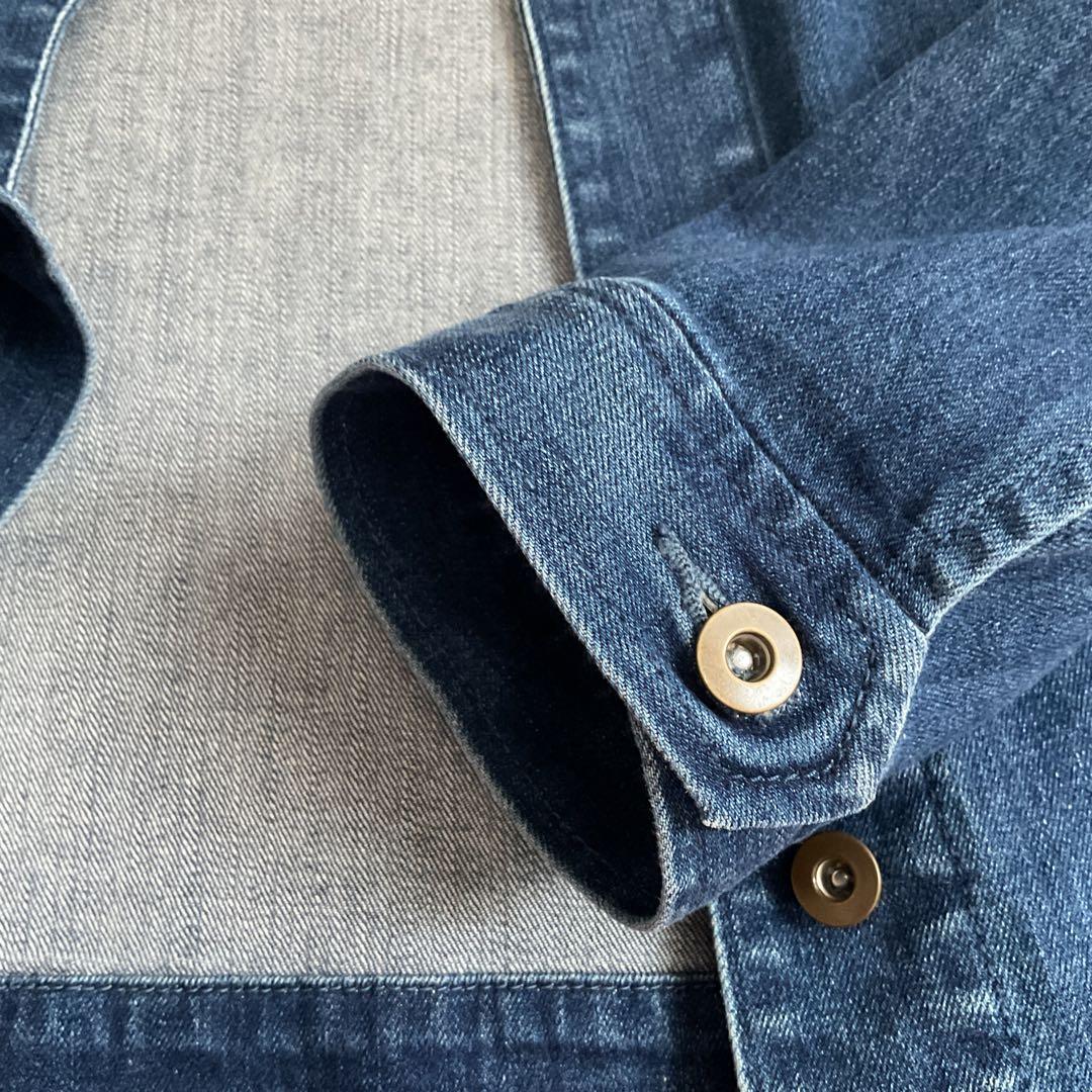 komugiです。LOISIR デニムジャケットとスカート