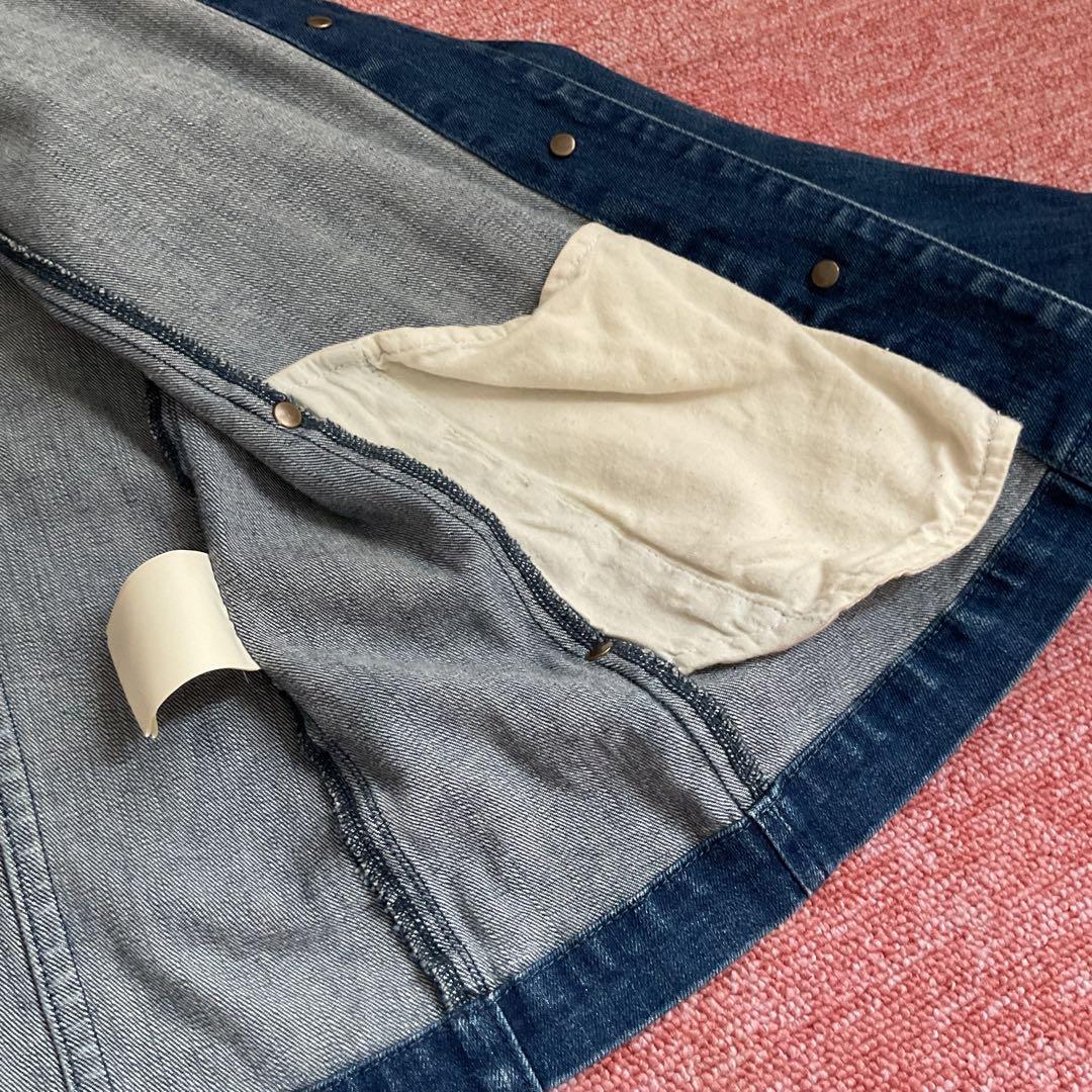 komugiです。LOISIR デニムジャケットとスカート