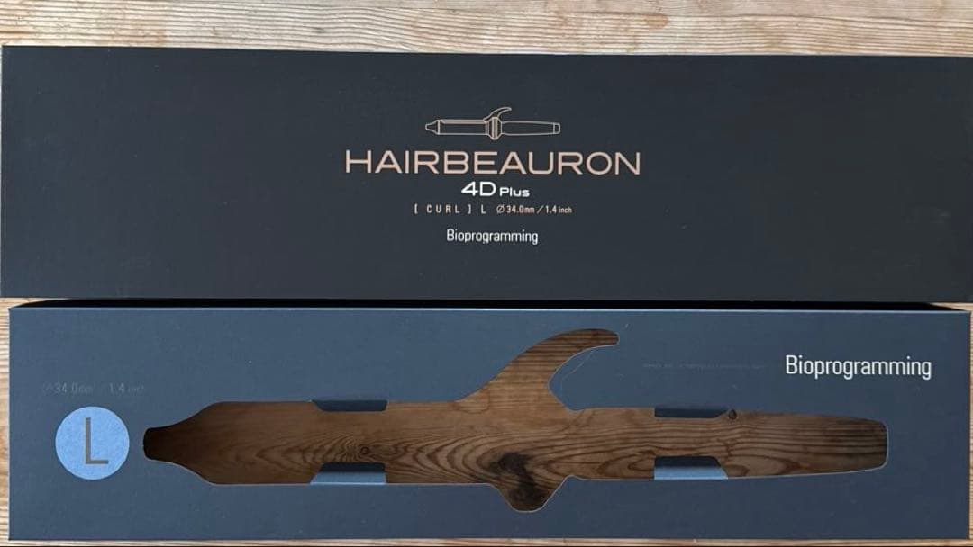 美品HAIRBEAURON 4D Plus Curl Lサイズ ヘアビューロン