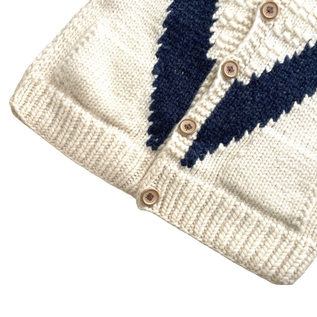 激レア 80s90s 旧タグ KANATA USFA V字 カウチン ベスト