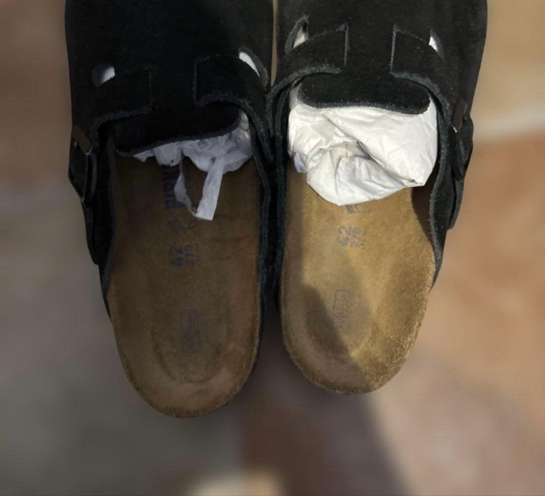 ビルケンシュトック　ボストン　黒　42