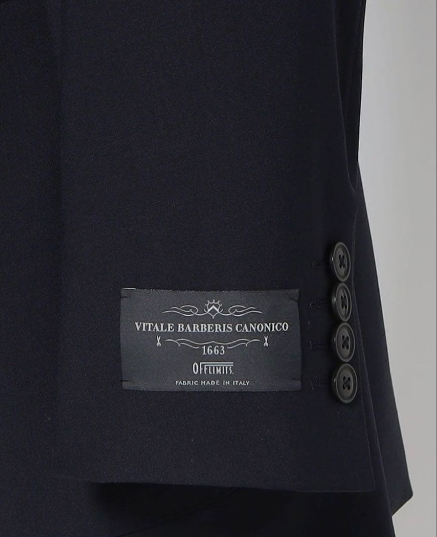 【新品タグ付】コモリ✖️ポギー　スーツ　ネイビー