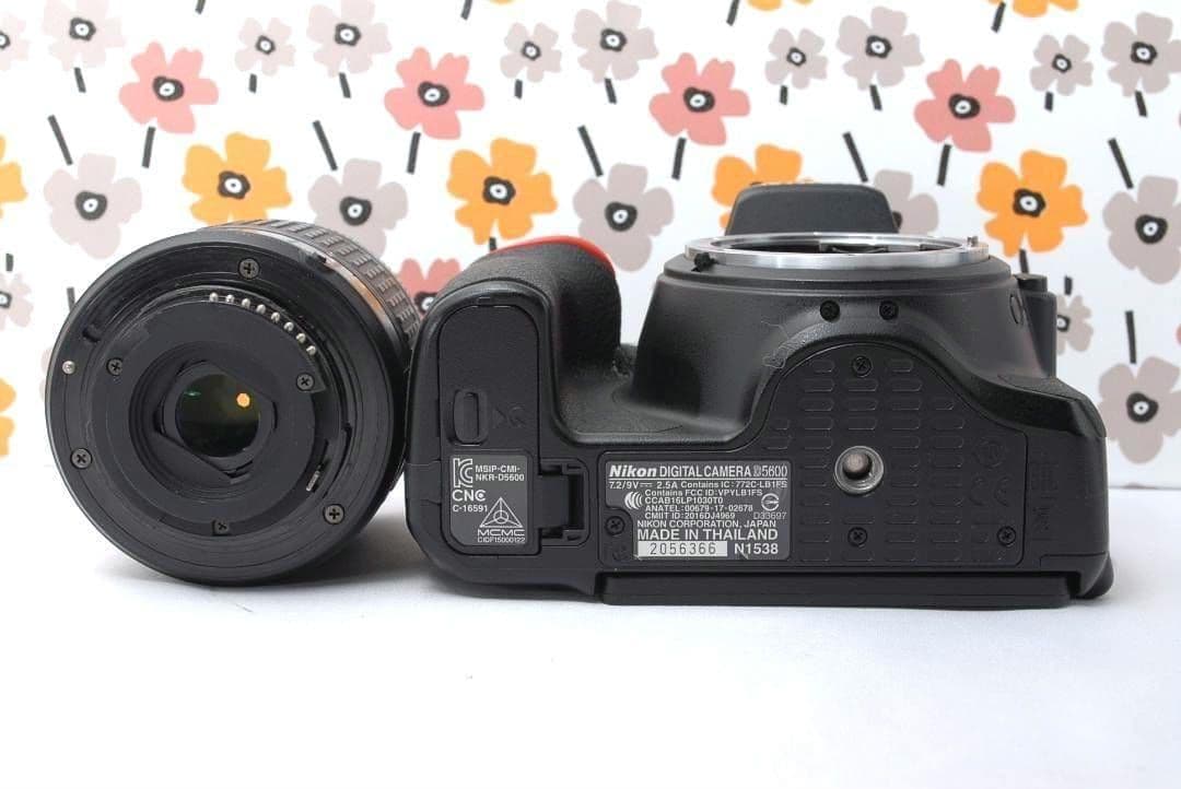 ❤Nikon D5600❤超高画質❤Wi-Fi搭＆Bluetooth転送❤美品❤
