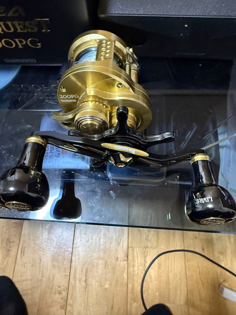 23 SHIMANO OCEA CONQUEST 200PG 限定ハンドル