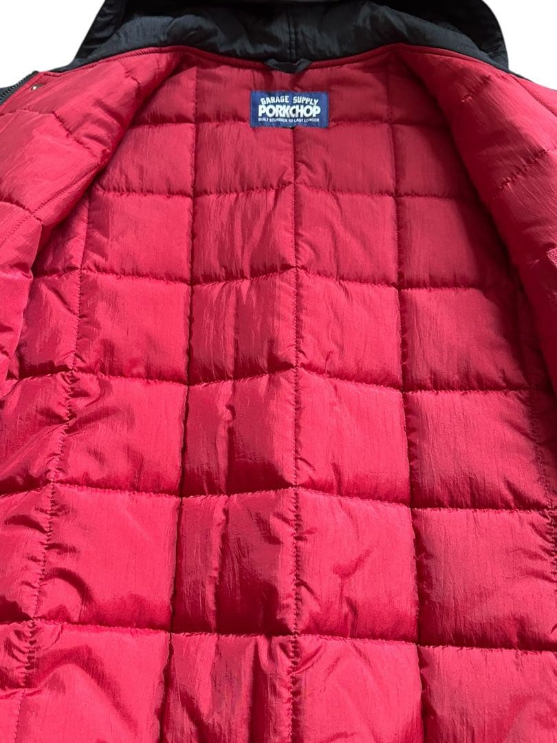 美品　ポークチョップ　スタジャン　porkchop Mサイズ　黒　チョッパー