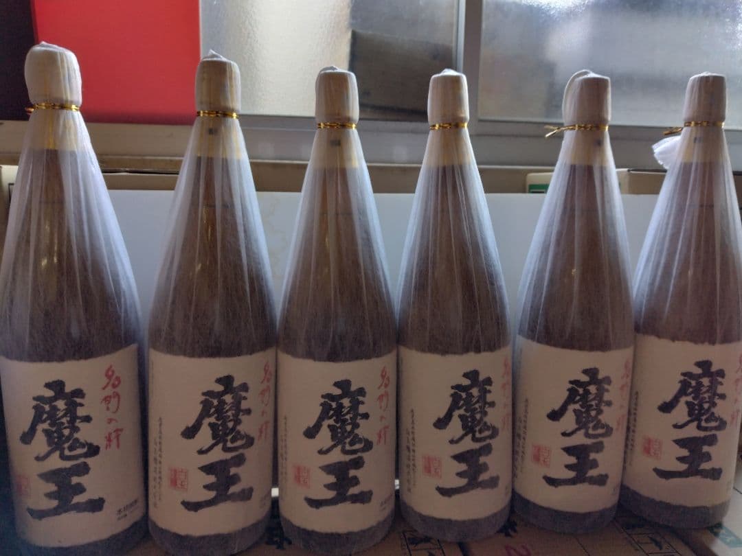 魔王 焼酎 25%　1800ml×6本