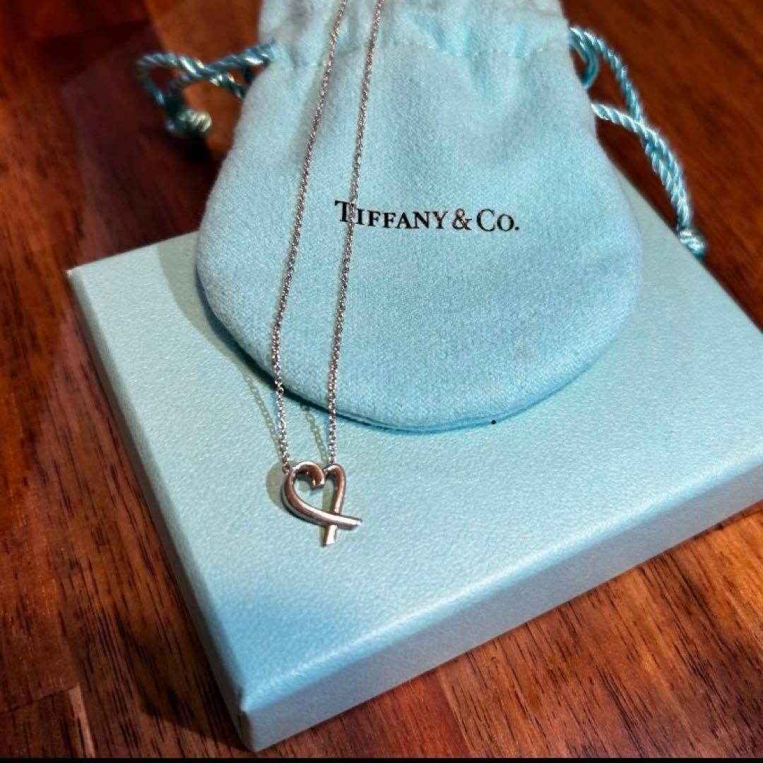 Tiffany & Co. ハートネックレス シルバー