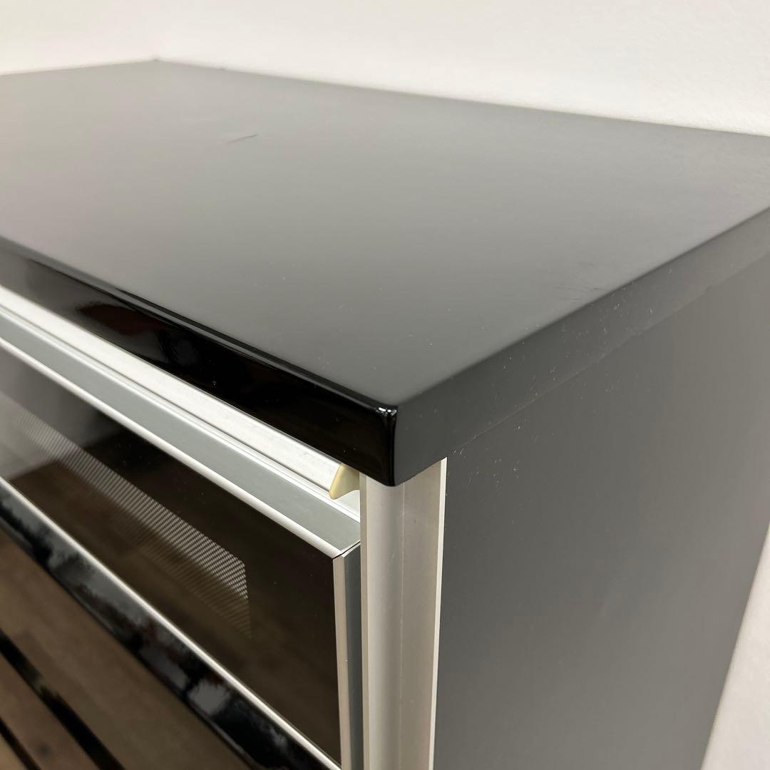 アウトレット品★黒いハイチェスト タンス 箪笥 整理タンス 開梱設置配送付