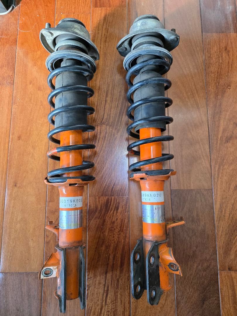 スバル プレオ STI ゲノムショック フロント