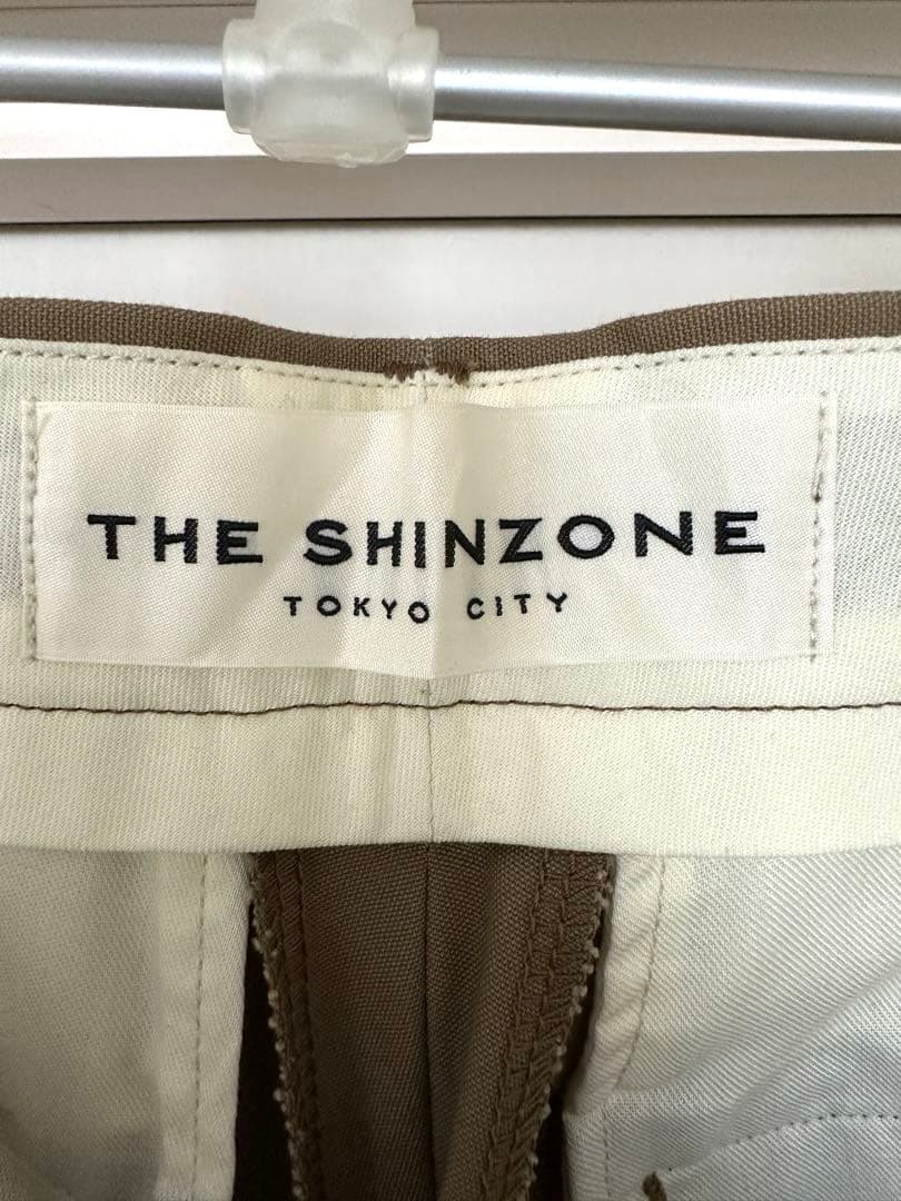 THE SHINZONE シンゾーン ハイウエストチノパンツ