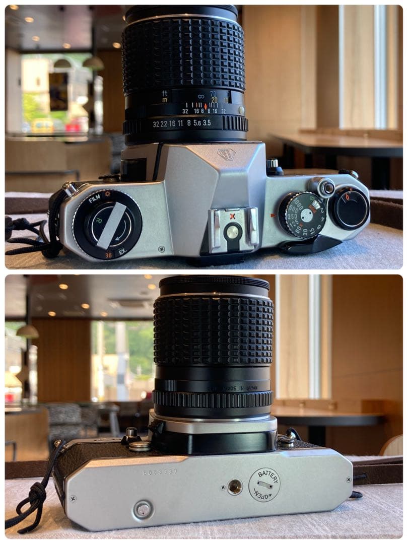 ★完動品＊美品★pentax km／135mm★初期保証＊作例多数