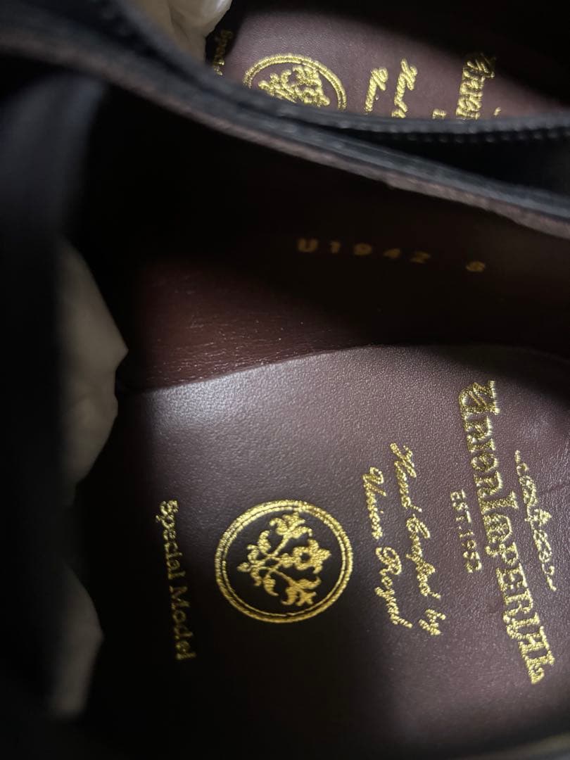 新品　ユニオンインペリアル　U1942 ダブルモンク　ビジネスシューズ　8EE