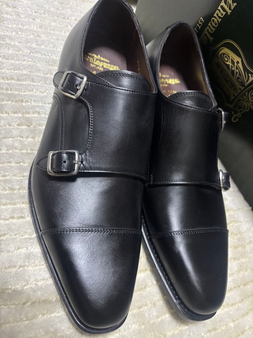 新品　ユニオンインペリアル　U1942 ダブルモンク　ビジネスシューズ　8EE