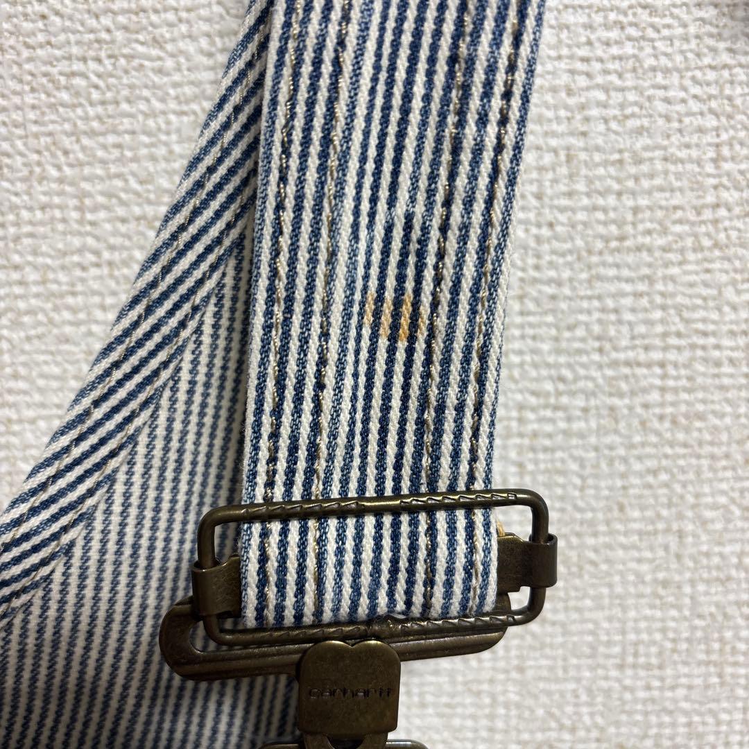 Carhartt ストライプ オーバーオール