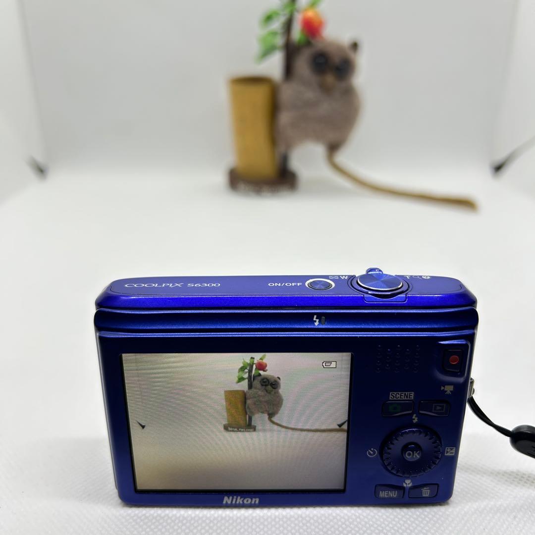 Nikon COOLPIX S6300 ブルー デジタルカメラ