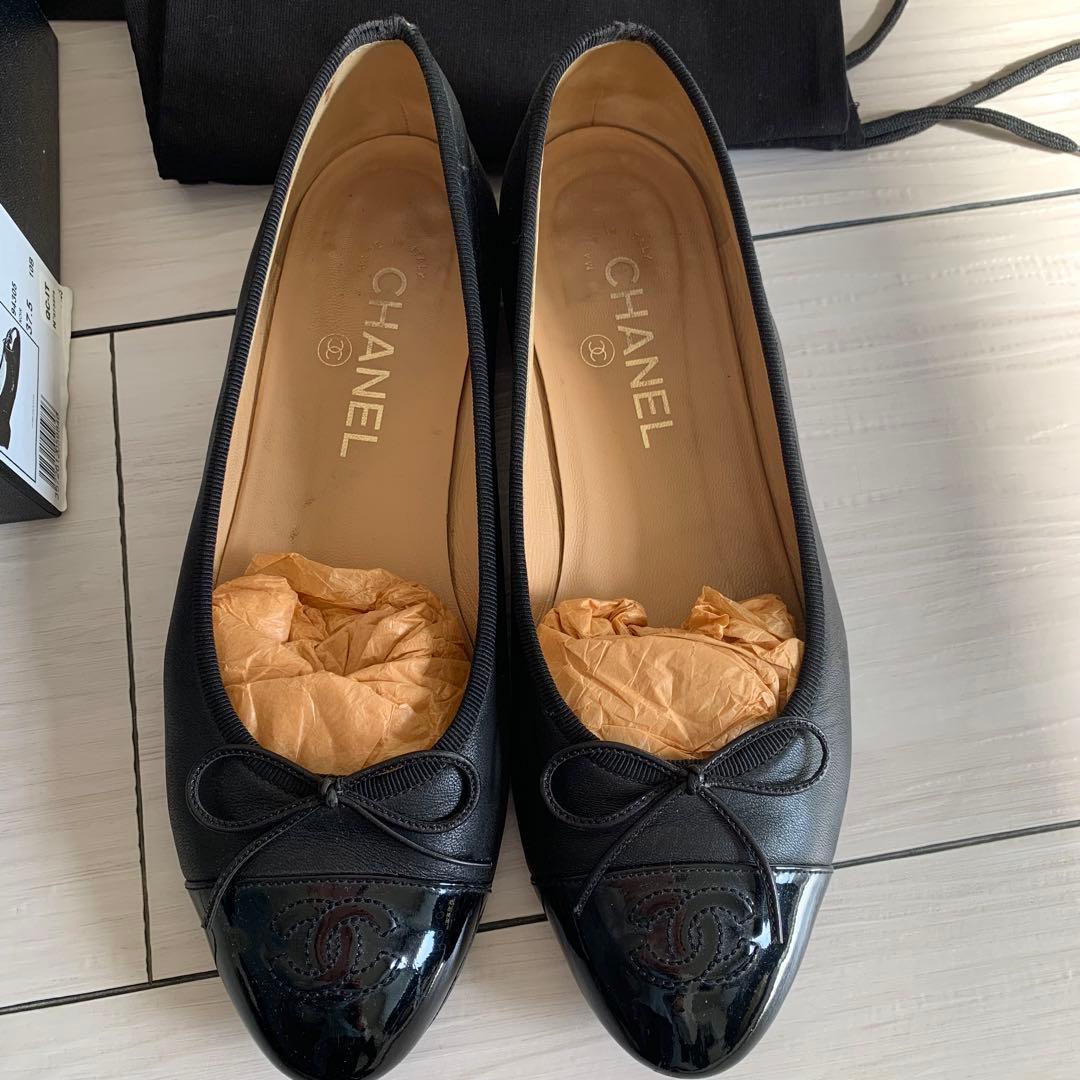 CHANEL バレエシューズ　37 1/2