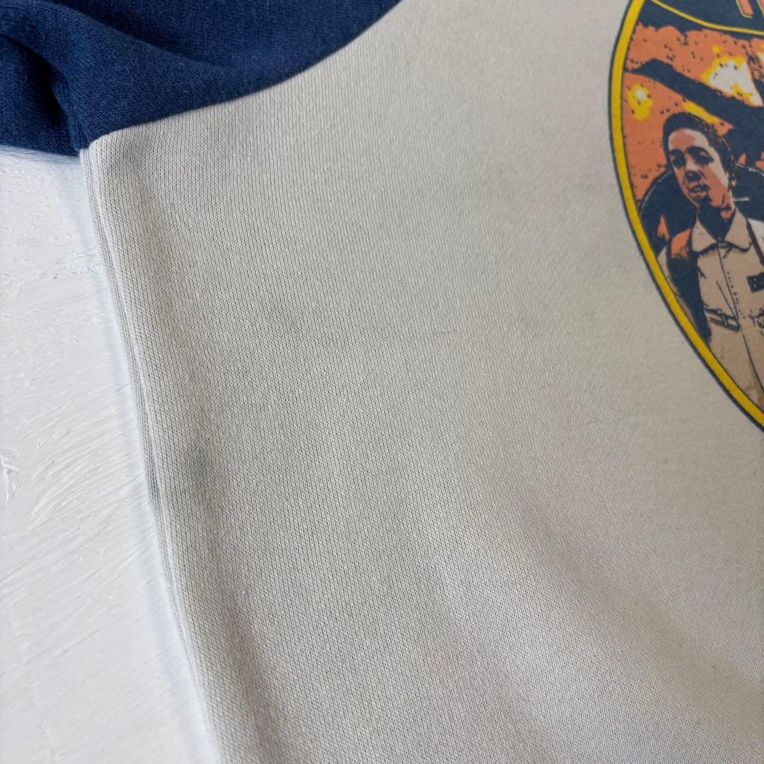 ストレンジャーシングス ラグランスウェット　　ゴーストバスターズ　XLサイズ