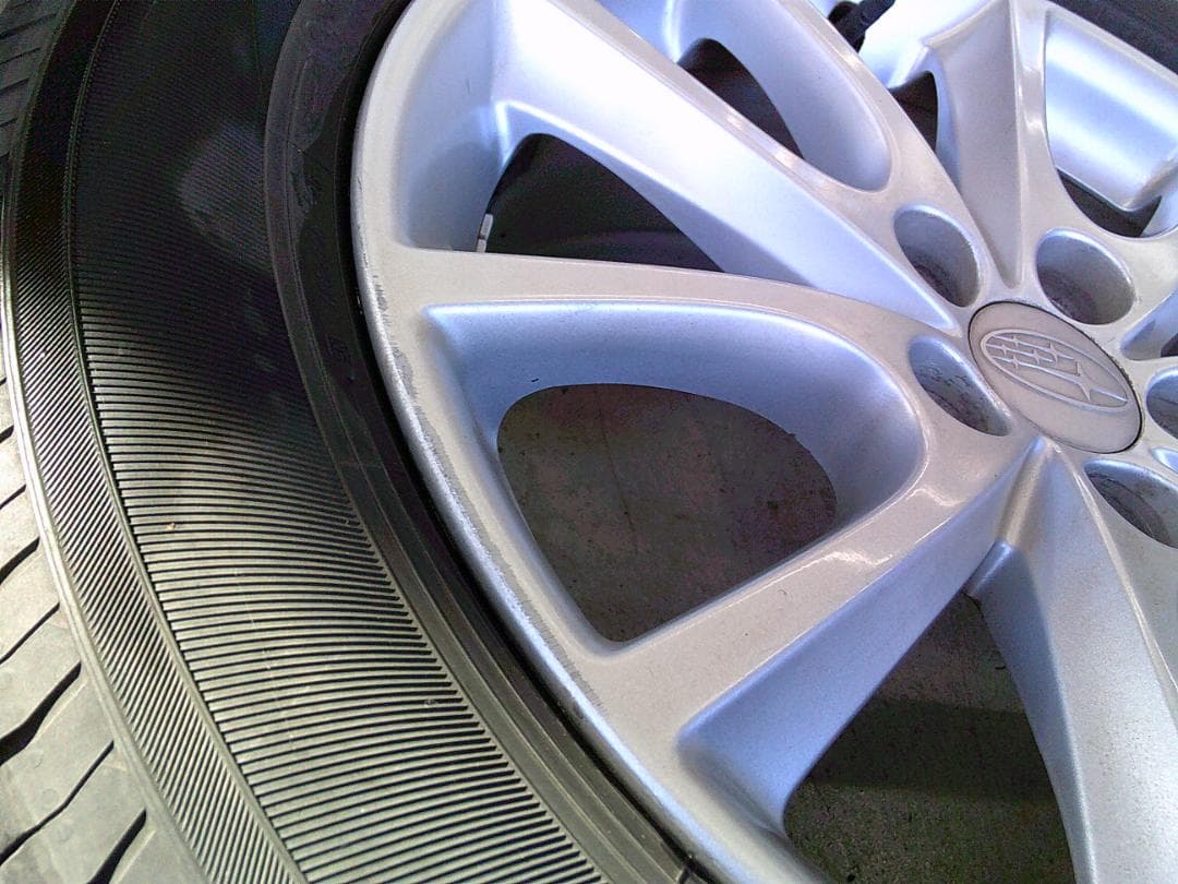 送料込☆中古セット☆ヨコハマ☆205/55R16☆スバル純正☆インプレッサ等