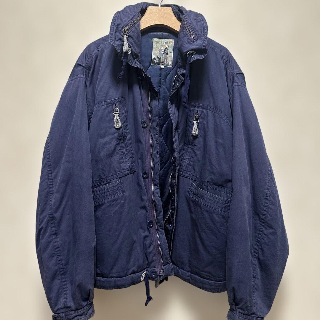 ナイジェルケーボン　ミリタリー　アウター　ジャケット　オールド　旧タグ　コットン