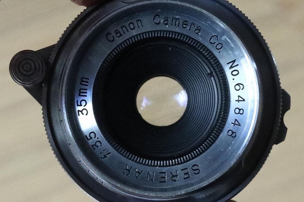 レンズ(単焦点) canon serener 35mm f3.5