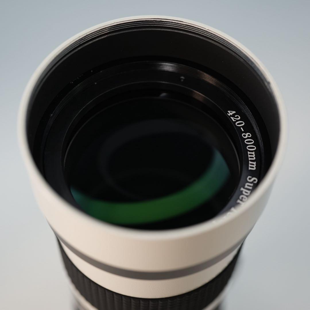 VARI Nikon 1マウント用 420-800mm超望遠レンズ白z0028