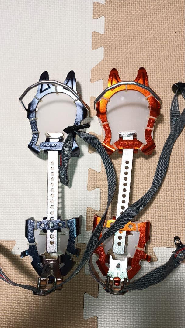 山スキー兼用靴用アイゼンCAMP RACE290 スノープレート付き