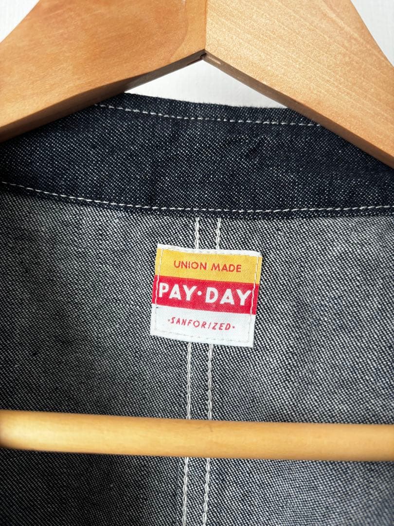 新品タグ付き PAYDAY デニムジャケット カバーオール UNION MADE