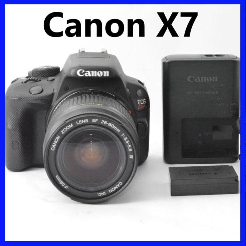 Canon kiss X7 カメラ 一眼レフ デジカメ レンズ