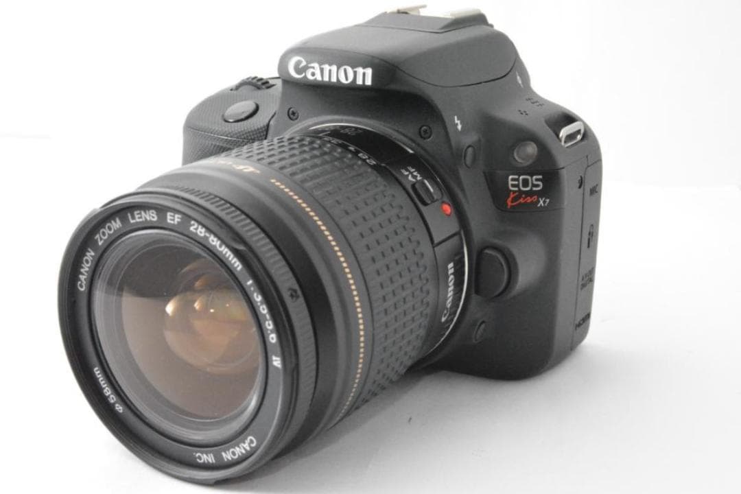 Canon kiss X7 カメラ 一眼レフ デジカメ レンズ