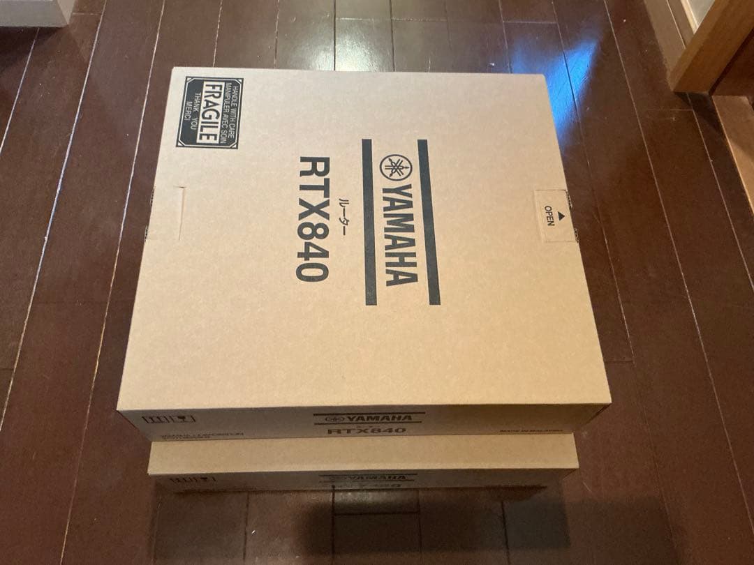 新品未開封品YAMAHA RTX840 有線LANルーター