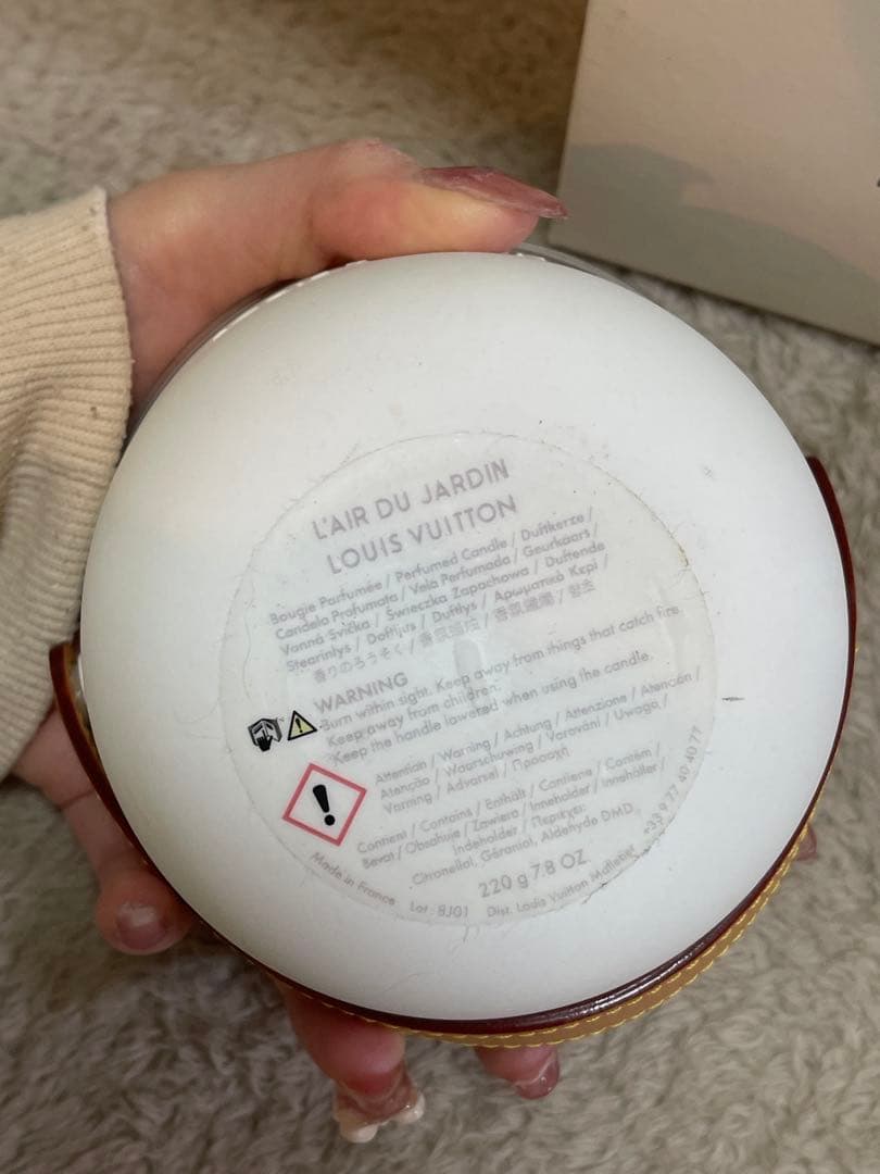 LOUIS VUITTON、ルイヴィトン、ヴィトン、キャンドル