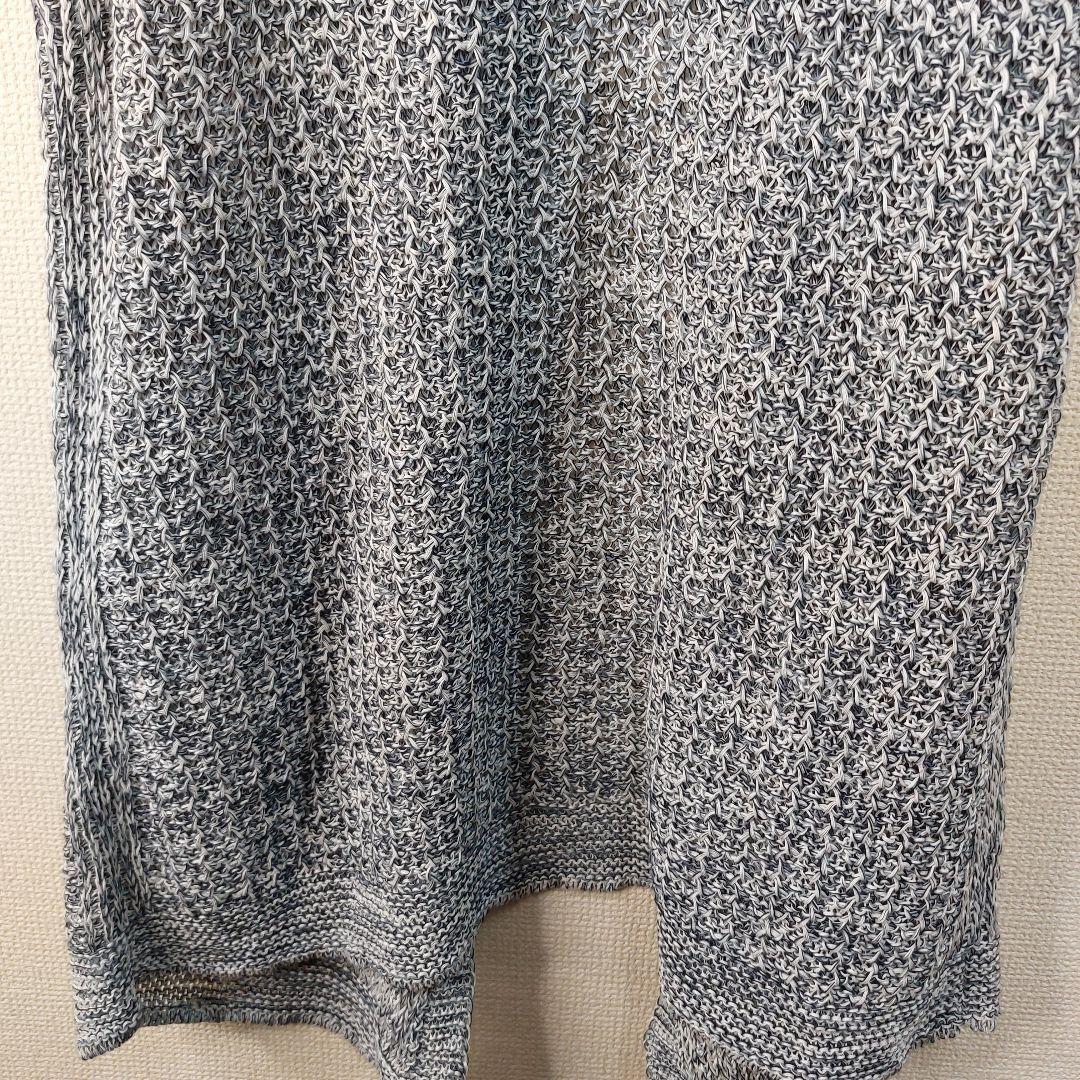 レリアン ホワイトレーベル トッパーズベスト　コットン１００　グレー　１１