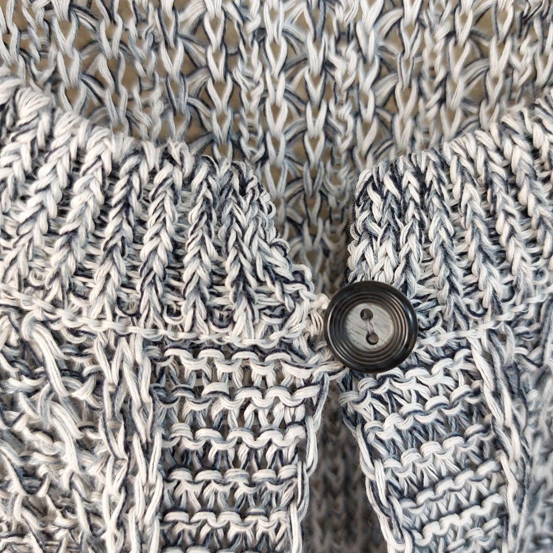 レリアン ホワイトレーベル トッパーズベスト　コットン１００　グレー　１１