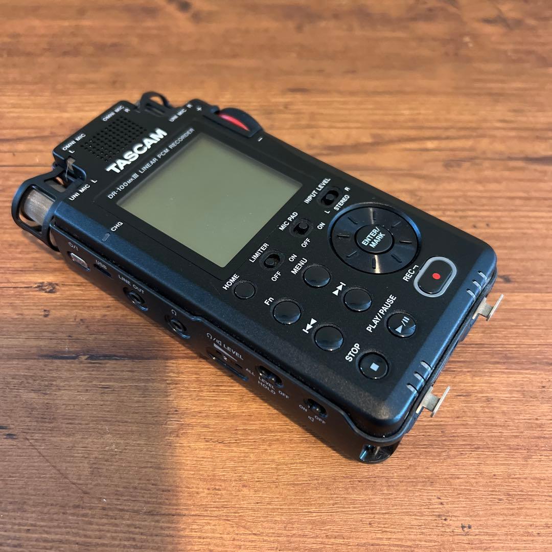 TASCAM DR-100 mk III リニアPCMレコーダー