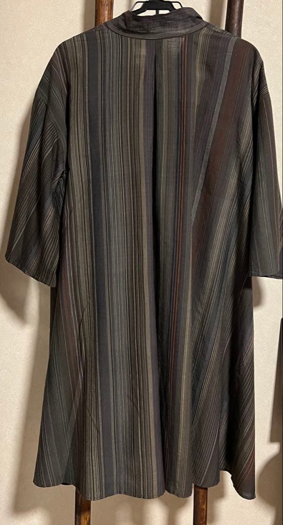 ヨーガンレール シルクコットンストライプ　チュニック